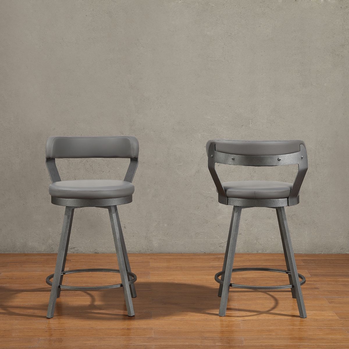 Tempa - Swivel Counter Height Chair (Set of 2)