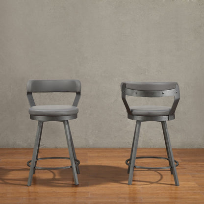 Tempa - Swivel Counter Height Chair (Set of 2)
