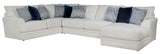 Polaris - Sectional With Comfort Coil Seating And Accent Pillows Included
