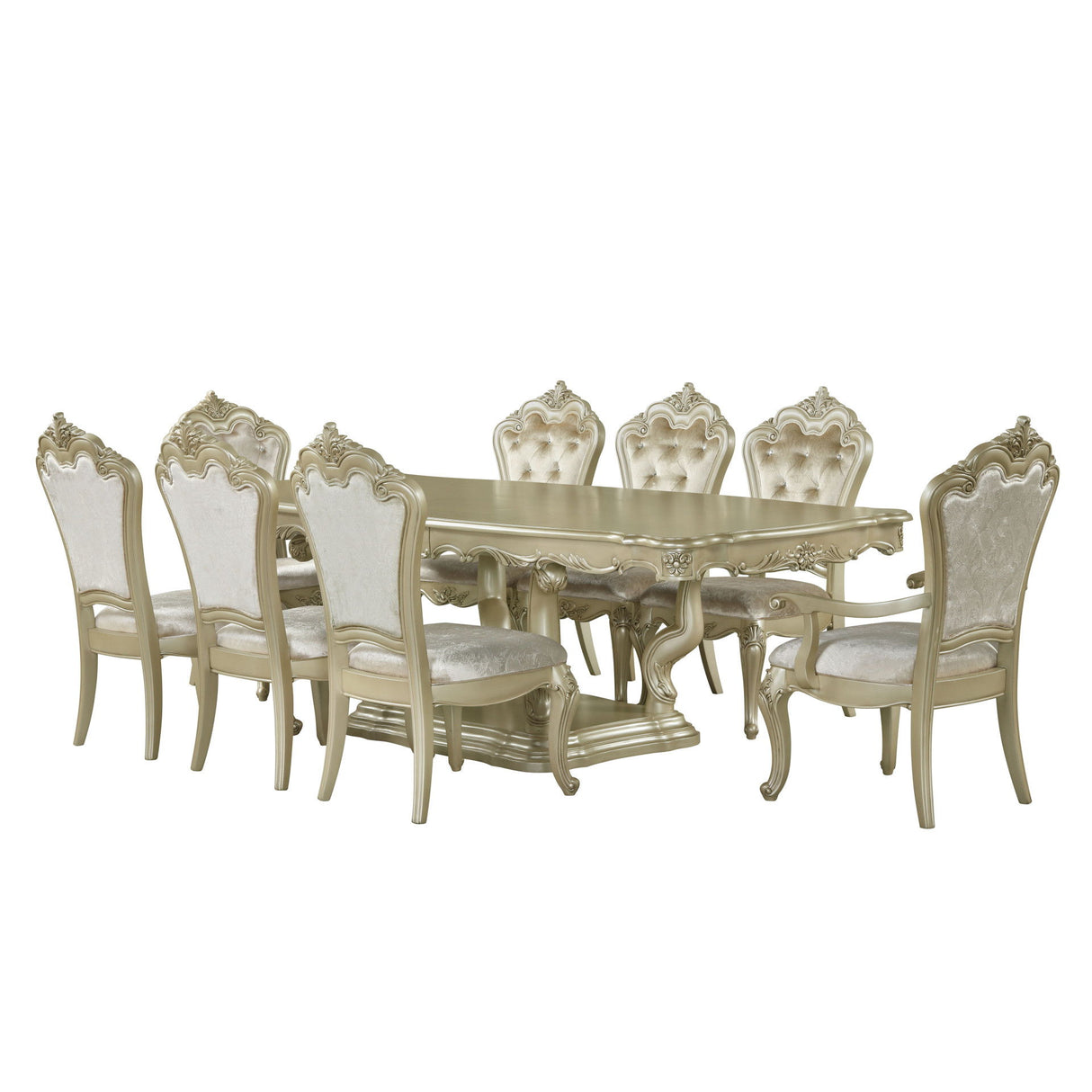 Monique - Arm Chair (Set of 2) - Champagne