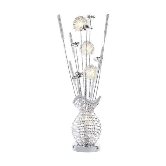 Bellflower - Table Lamp - Silver