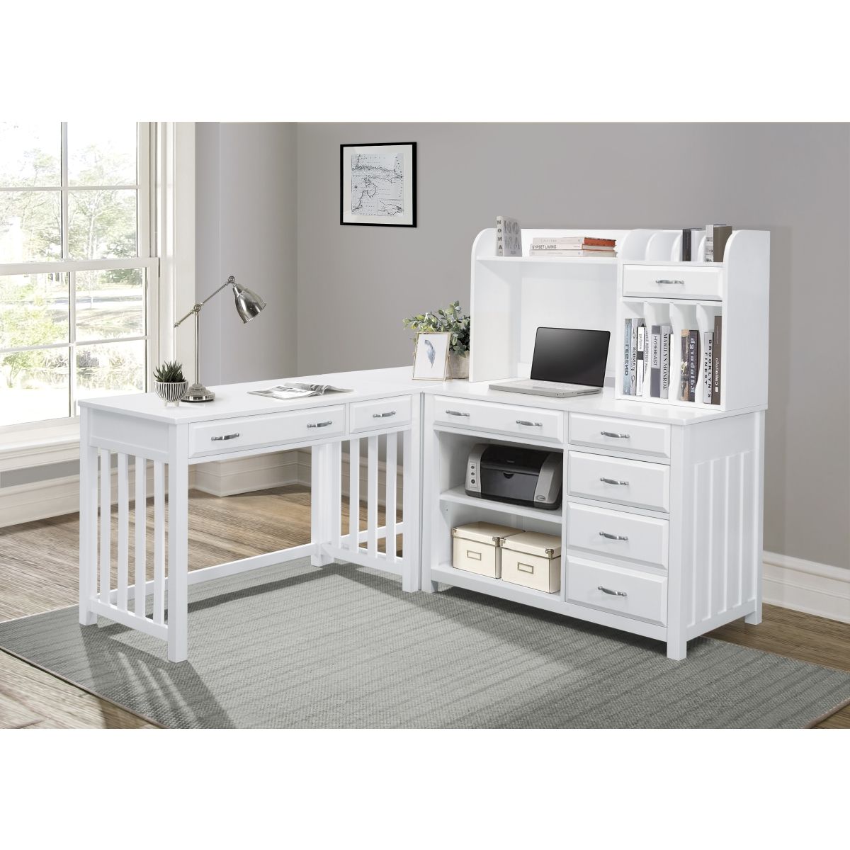 Blanche - Corner Desk