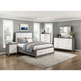 Rowan - Platform Bed With Storage Footboard