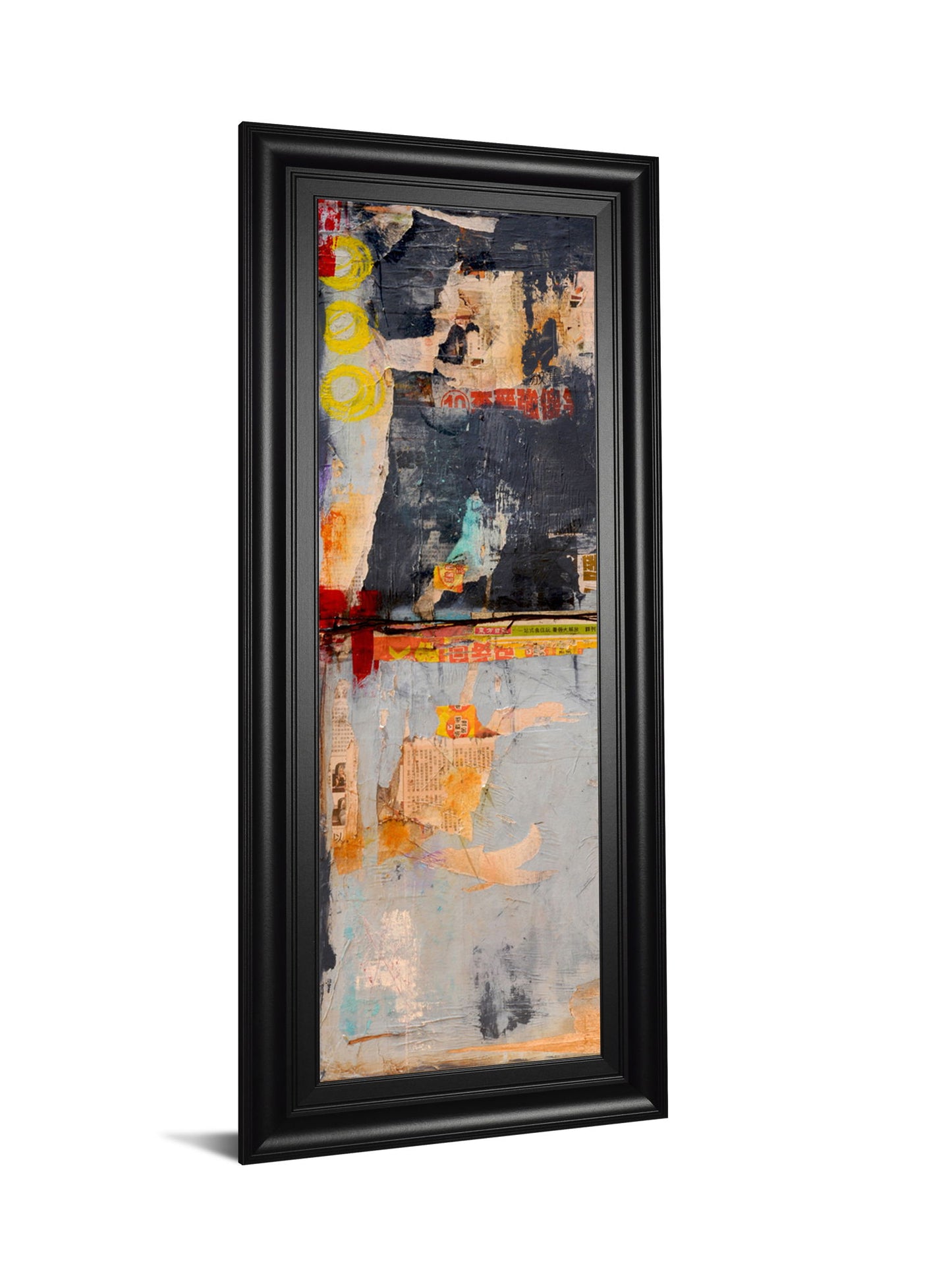 Hong Kong Post I By Erin Ashley - Framed Print Wall Art - Beige