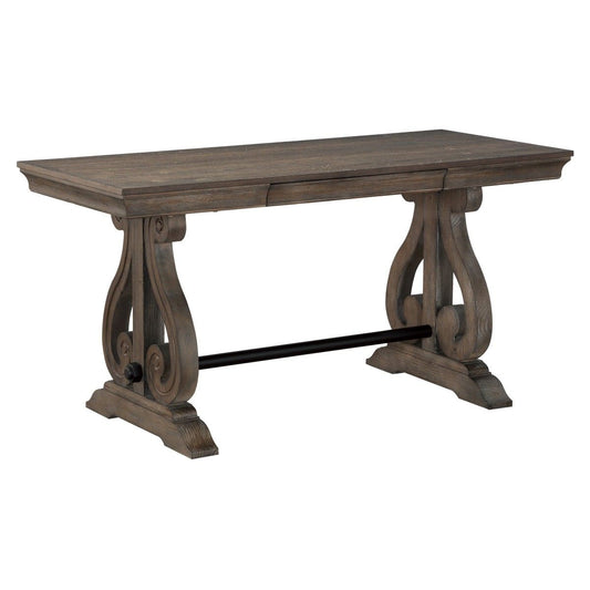 Toulon - Writing Desk - Dark Oak