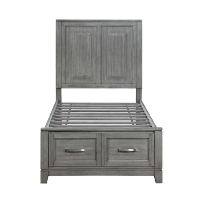 Garretson - Platform Bed With Footboard Storage