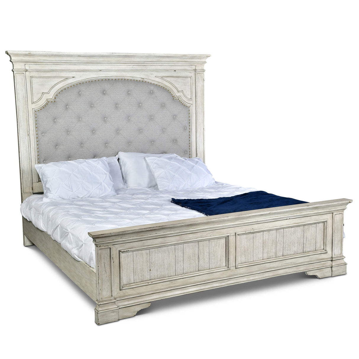 Highland Park - Queen Bed - Cathedral White