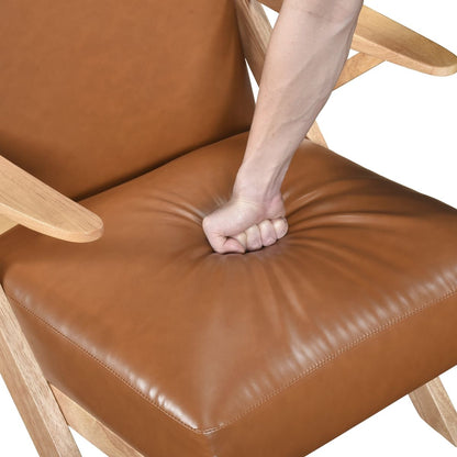 Gideon - Accent Chair Light Brown Base