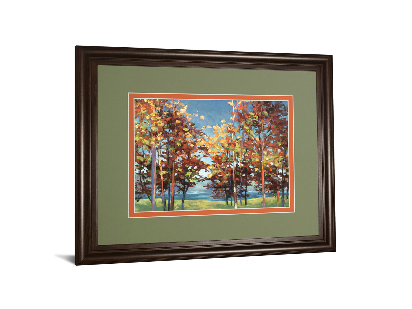 Kaleidoscope By Jmp - Framed Print Wall Art - Light Brown