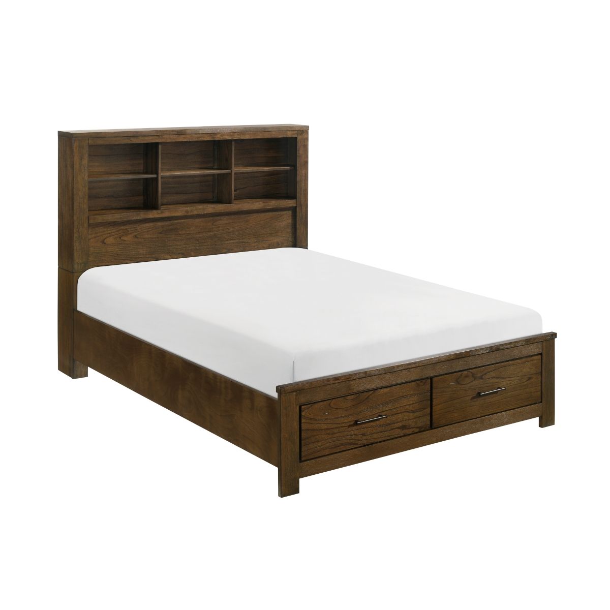 Sullivan - Wall Platform Bed (Bed, 2 Nightstands, 2 Nightstands With Wall Panel)