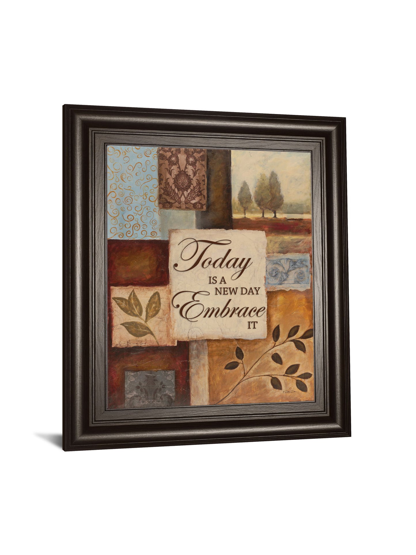 New Day By Dee Dee - Framed Print Wall Art - Light Brown