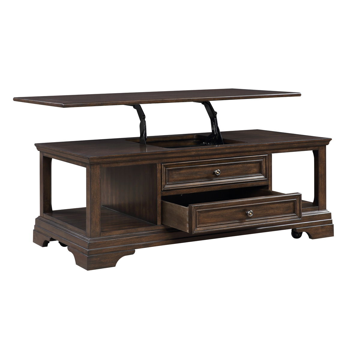 Tobias - Lift Top Cocktail Table - Espresso