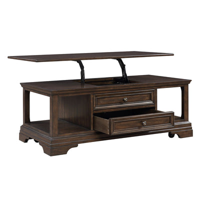 Tobias - Lift Top Cocktail Table - Espresso