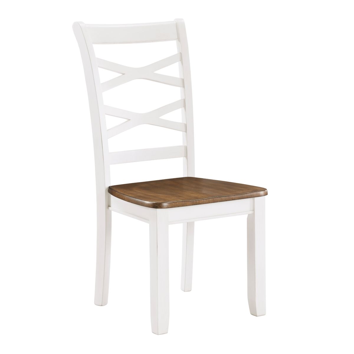 Dobson - 7 Piece Dinette Set - White / Cherry