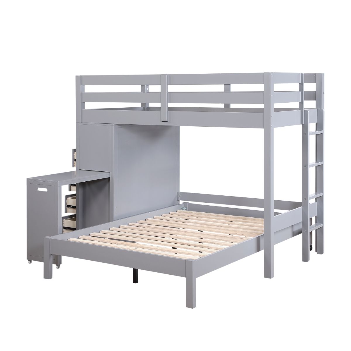 Sloane - Loft Bunk Bed With Chest And Hidden Desk