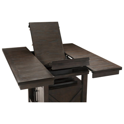Oxton - 5 Piece Set (Table & 4 Side Chairs) - Brown
