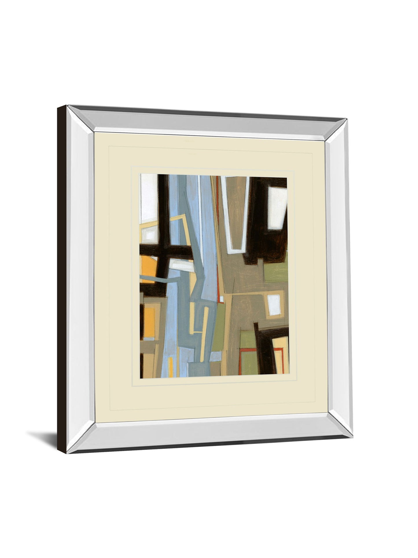 High Expectations Il By Norman Wyatt Jr. - Mirror Framed Print Wall Art - Beige