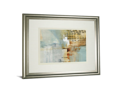 A Million Times Apart By Natasha Barnes - Framed Print Wall Art - Beige