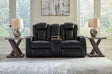 Furniture City - MS - Ashley Furniture - Caveman Den Living Room - PWR Recliner/ADJ Headrest / Midnight - 9070313