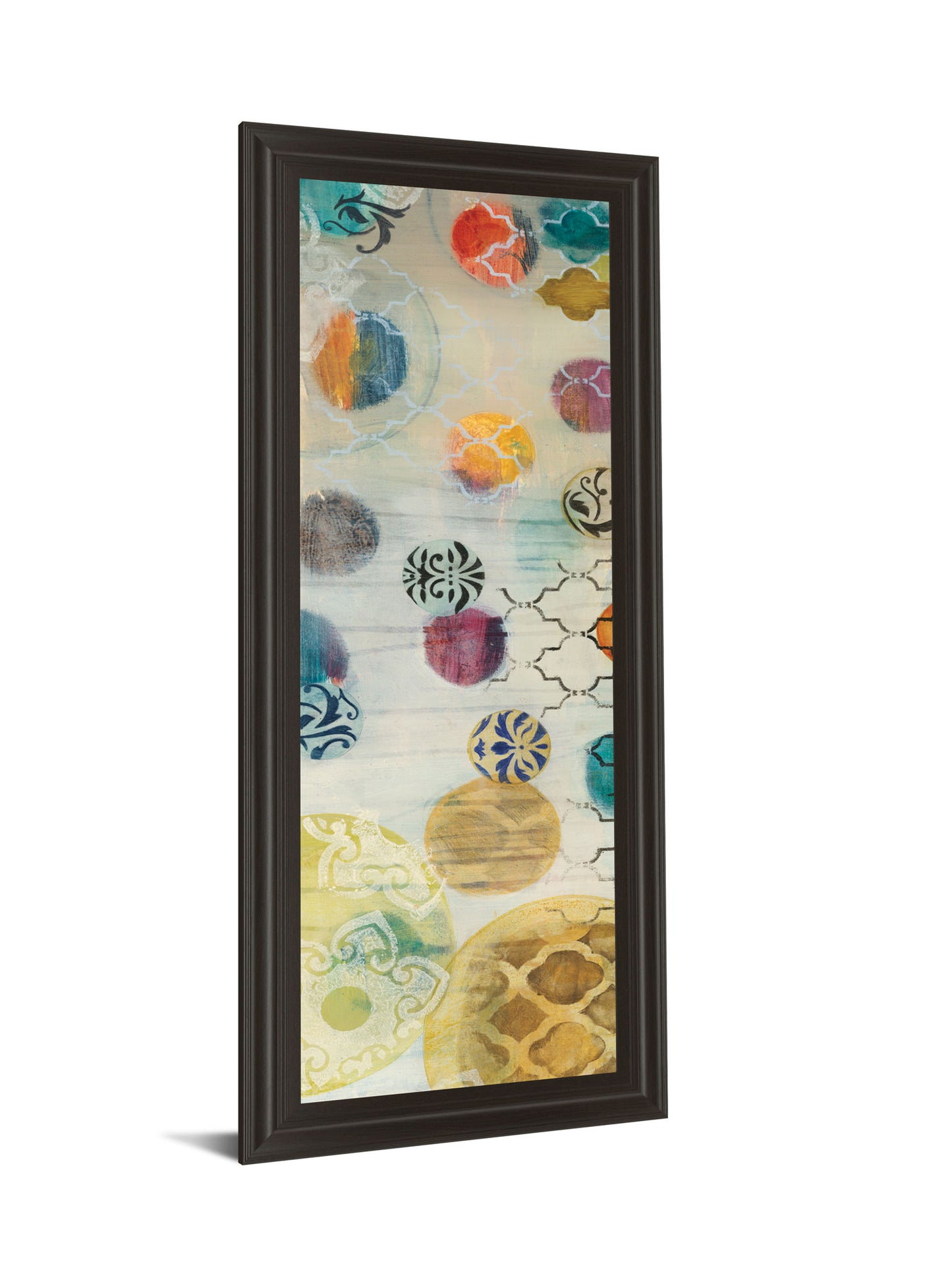 Casa Blanca Panel I By Jeni Lee - Framed Print Wall Art - Beige