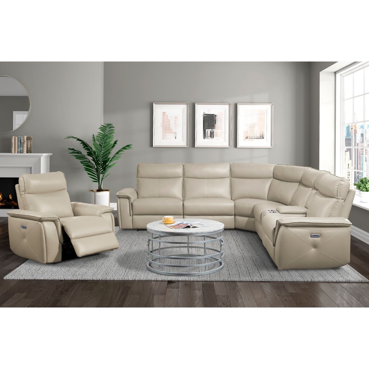 Maroni - Power Reclining Chair With Power Headrest