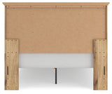 Makidern - Panel Storage Bed With Storage Footboard