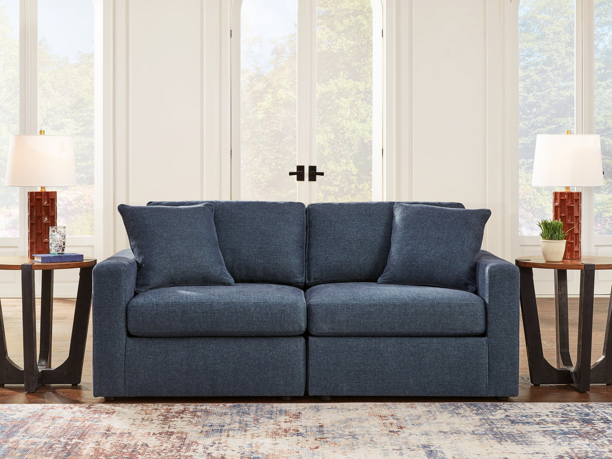Furniture City - MS - Ashley Furniture - Modmax Sectional - RAF 2-Piece Sectional / Ink - 92101S1