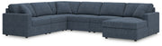 Furniture City - MS - Ashley Furniture - Modmax Sectional - RAF 6-Piece Sectional with Chaise / Ink - 92121S46