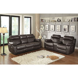 Marille - Double Glider Reclining Loveseat With Center Console