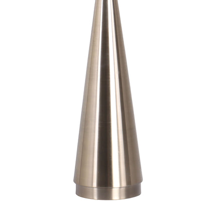 "Brass Taper" Metal Table Lamp (Set of 2) - Antique Brass