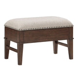 Claremore - Cocktail Table With Two Ottomans - Beige