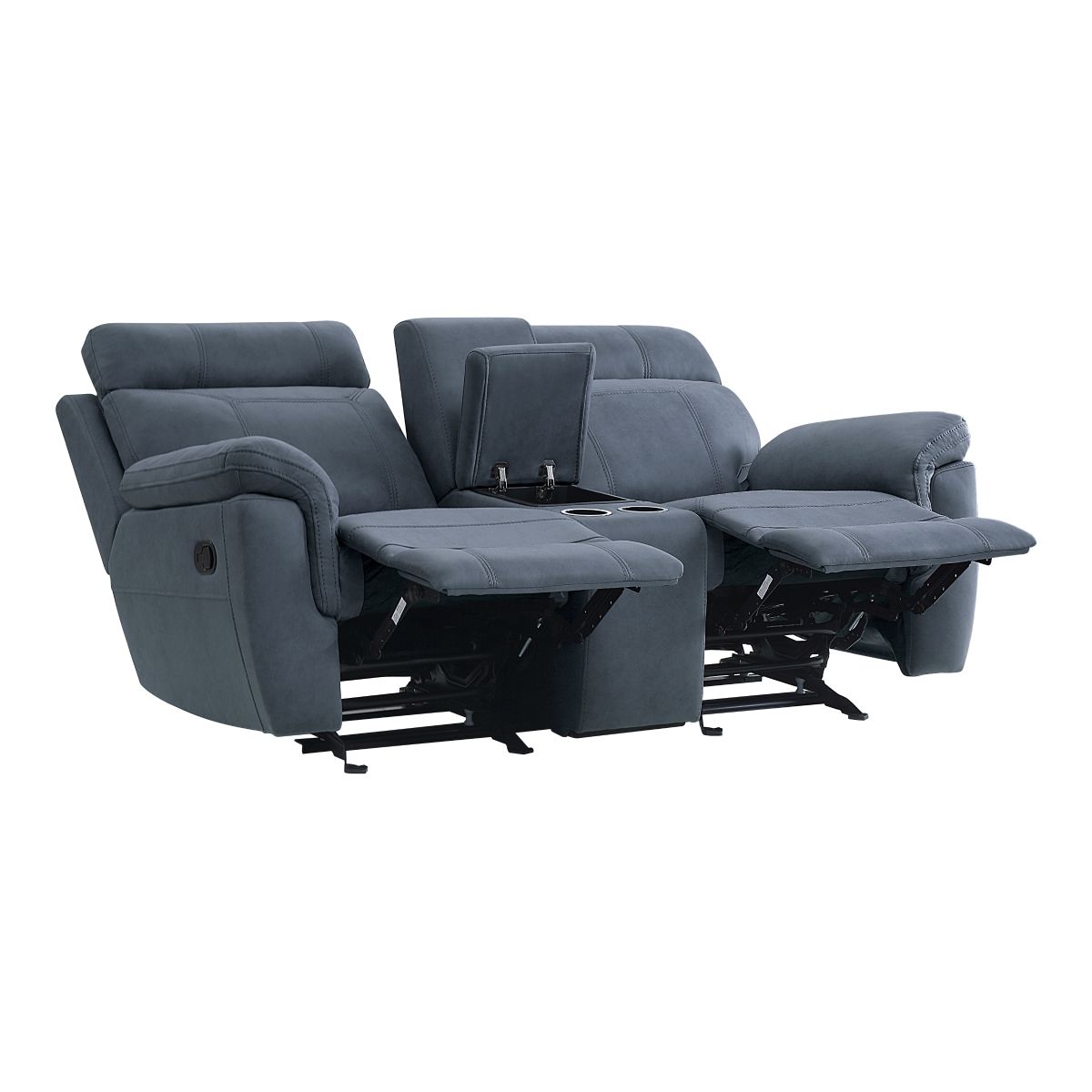 Clifton - Double Glider Reclining Loveseat With Center Console