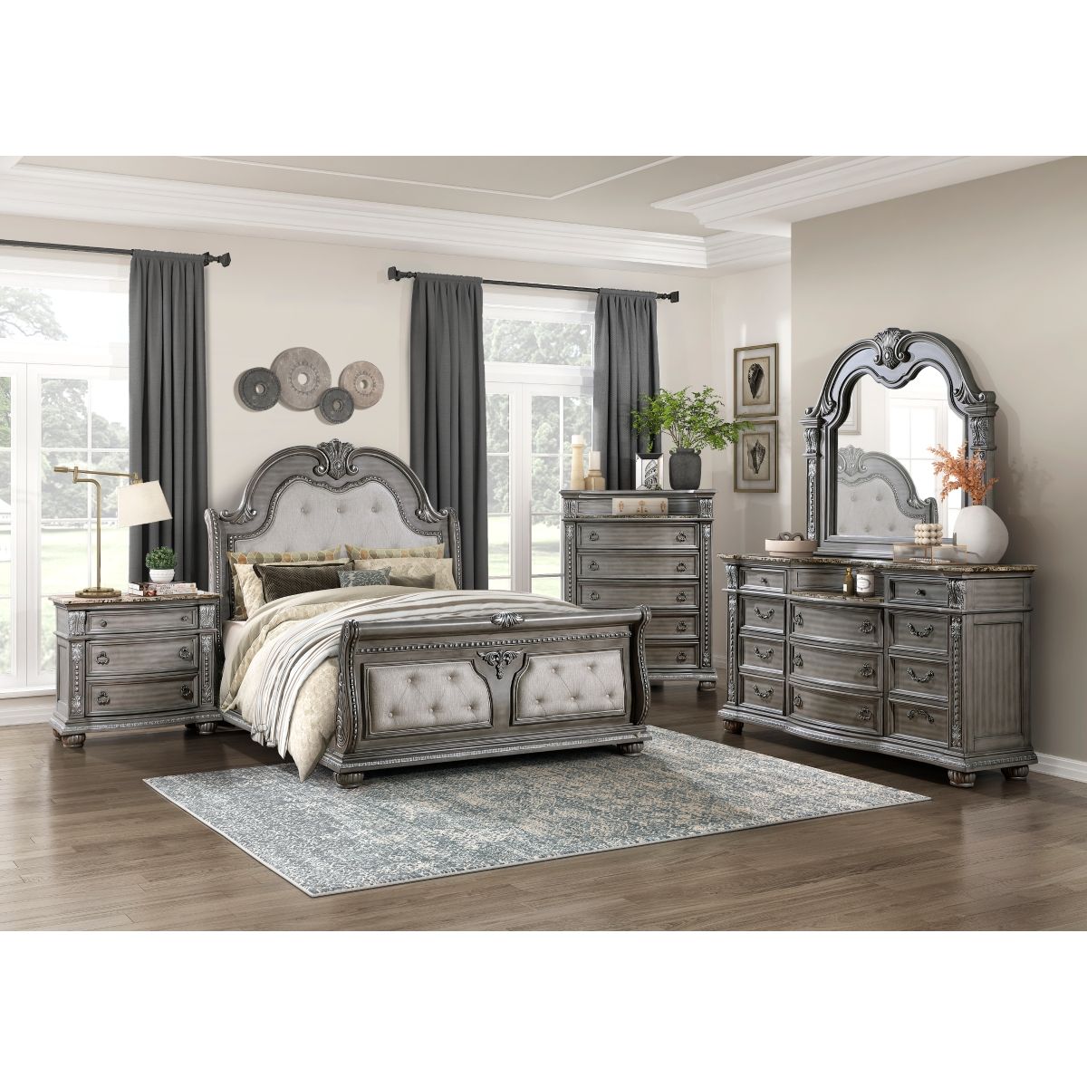 Bennington - Dresser - Gray
