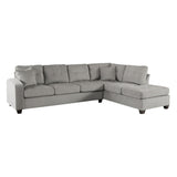 Emilio - 3 Piece Reversible Sectional With Ottoman