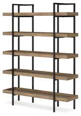 Montia - Bookcase - Light Brown