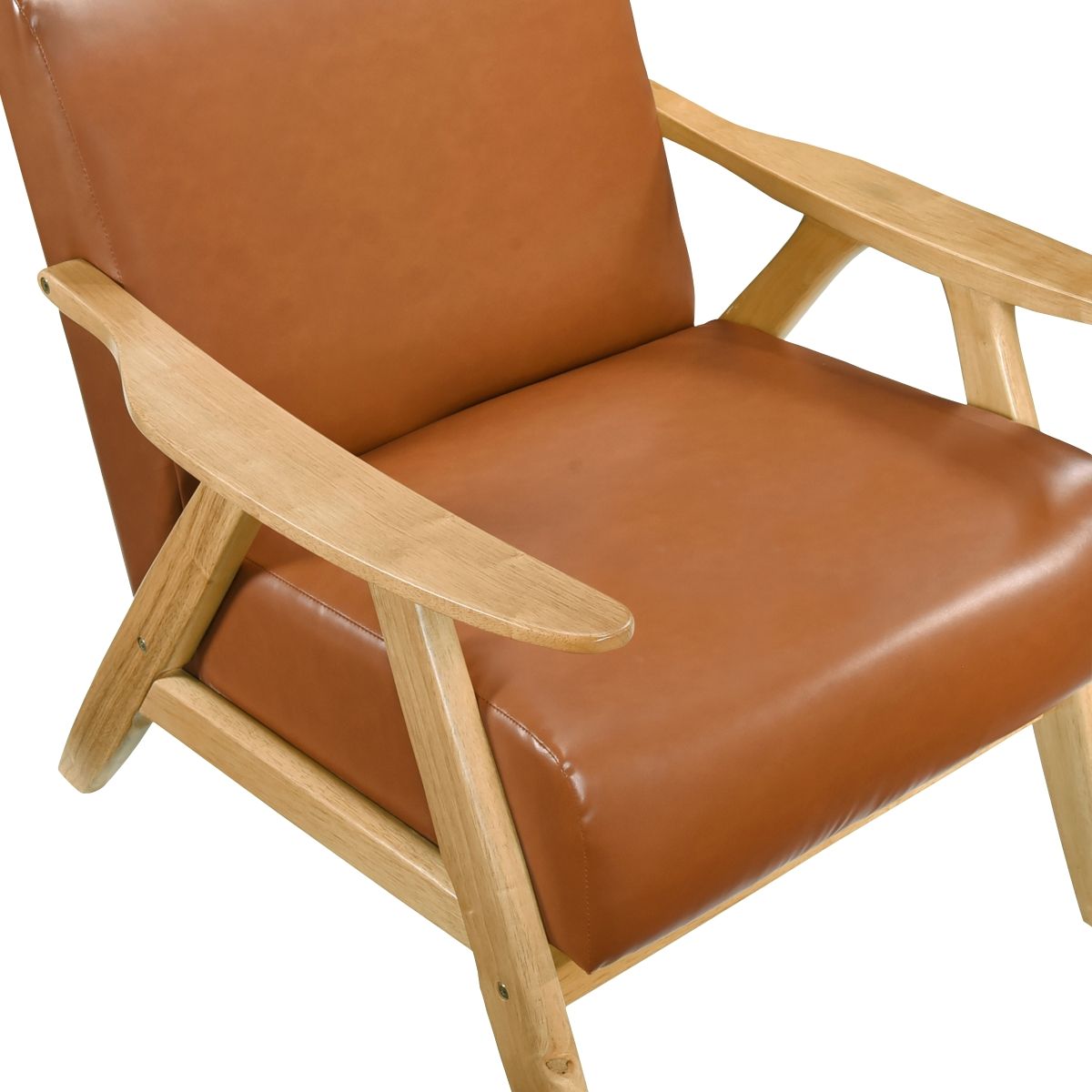 Damala - Accent Chair Light Brown Base