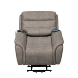 Kamari - Power Lift Recliner With Heat & Massage - Gray