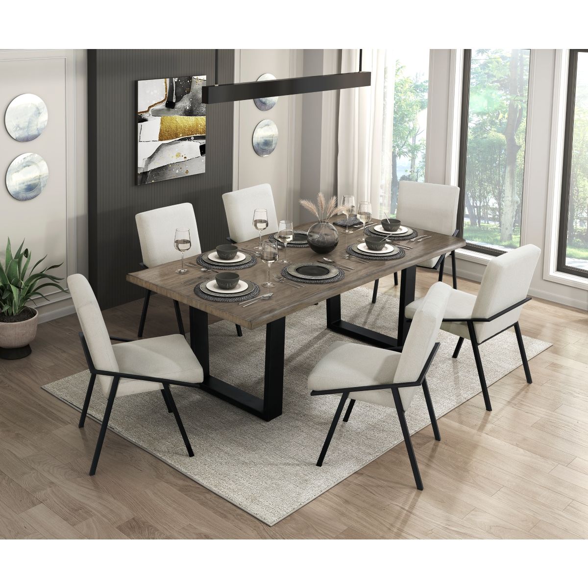Rochelle - Side Chair (Set of 2) - Cream