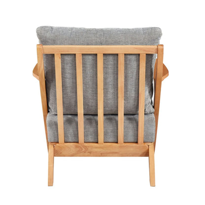 Lennox - Accent Chair - Light Brown Frame