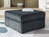 Furniture City - MS - Ashley Furniture - Midnight-Madness Living Room - Oversized Accent Ottoman / Gunmetal - 9810508