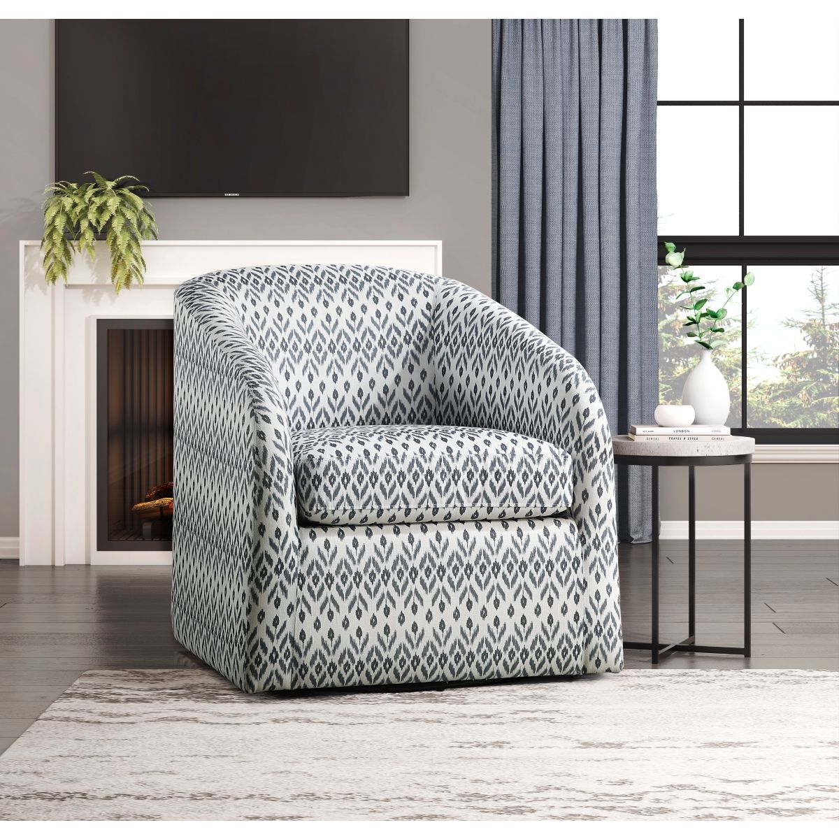 Augustine - Swivel Chair - Multicolor