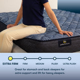 Perfect Sleeper - 12" Cobalt Calm Extra Firm Mattress