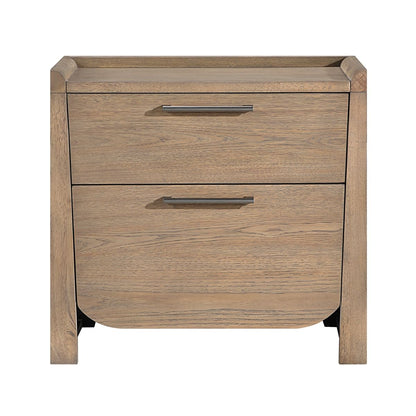 Riley - Nightstand - Light Brown