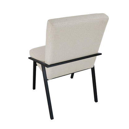 Rochelle - 5 Piece Set (Table & 4 Side Chairs) - White / Brown