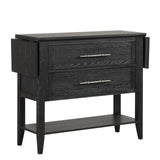 Sable Crest - Drop Leaf Server - Black