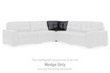 Furniture City - MS - Ashley Furniture - Brindley Pier Sectional - Wedge / Fog - 9950377