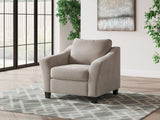Willarae - 2 Pc. - Chair And A Half, Ottoman - Taupe