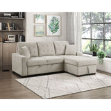 Waitsfield - Sectional With Chaise, Pull-Out Bed And Hidden Storage