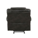 Gainesville - Glider Reclining Chair - Chocolate