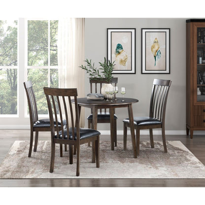Rutland - Side Chair (Set of 2) - Espresso / Black